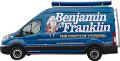 Benjamin Franklin Plumbing Truck