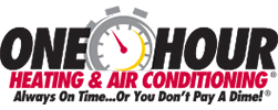 One Hour Heating & Air Conditioning Logo