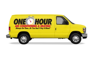 One Hour Heating and Air Conditioning Truck